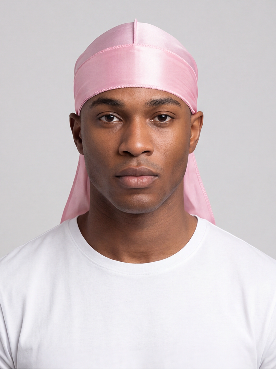 Pink Silky Durag