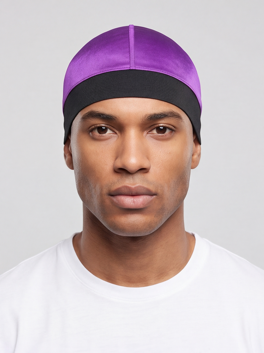 Purple Wave Cap