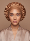 Gold Satin Bonnet
