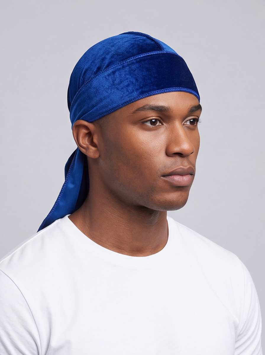 Blue Velvet Durag