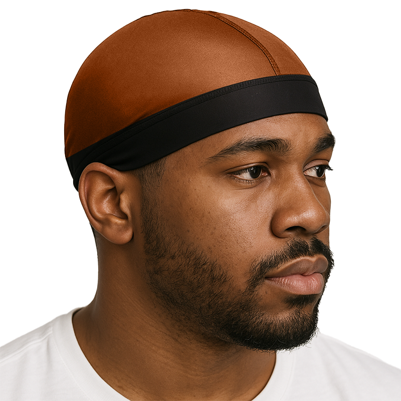 Brown Wave Cap