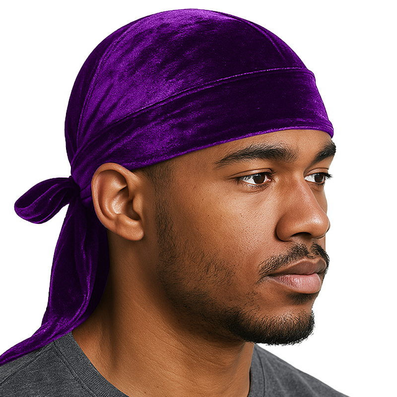 Purple Velvet Durag