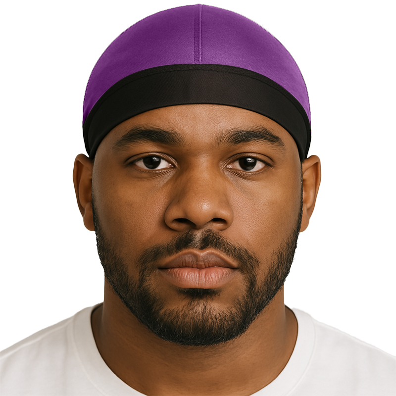 Purple Wave Cap