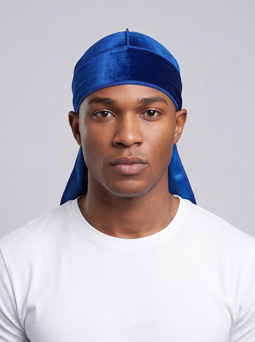 Blue Velvet Durag