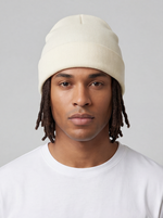 White Satin Lined Beanie