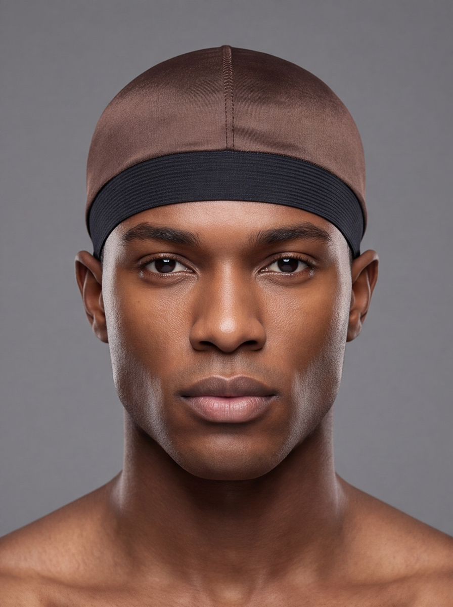 Brown Skull Cap
