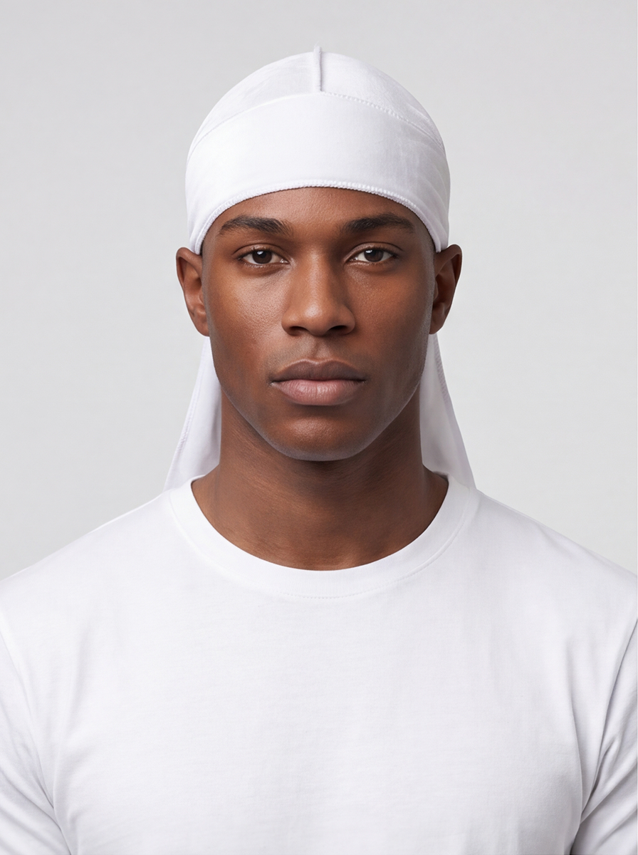 White Velvet Durag