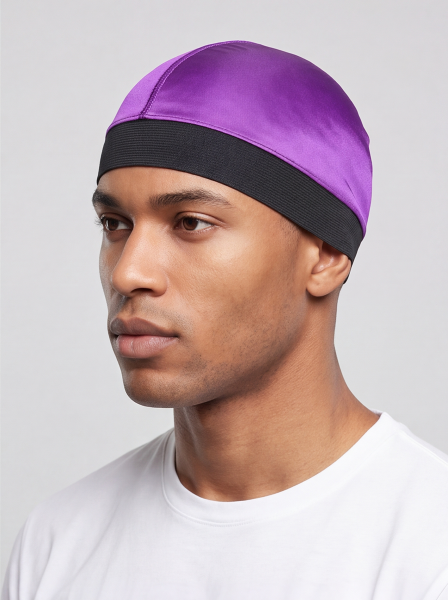 Purple Wave Cap
