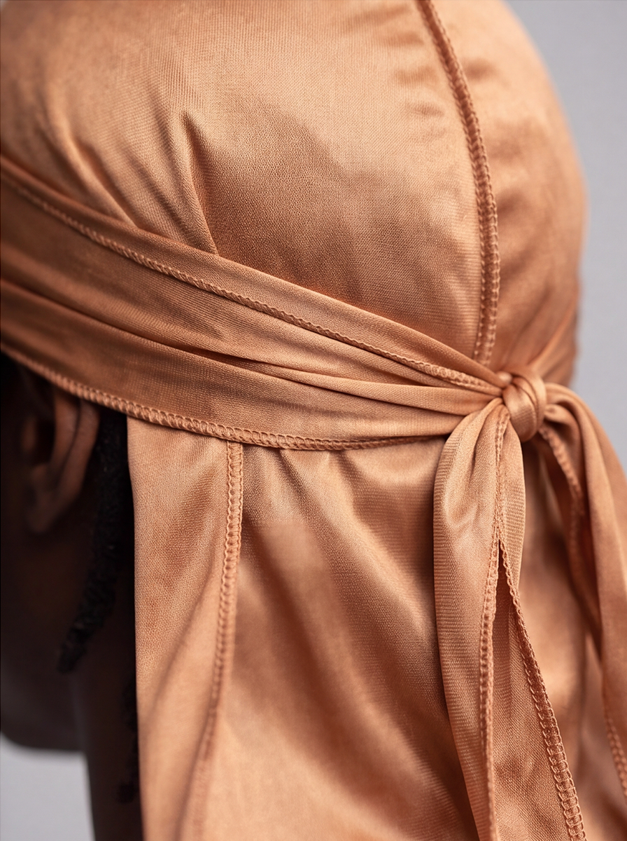 Brown Silky Durag
