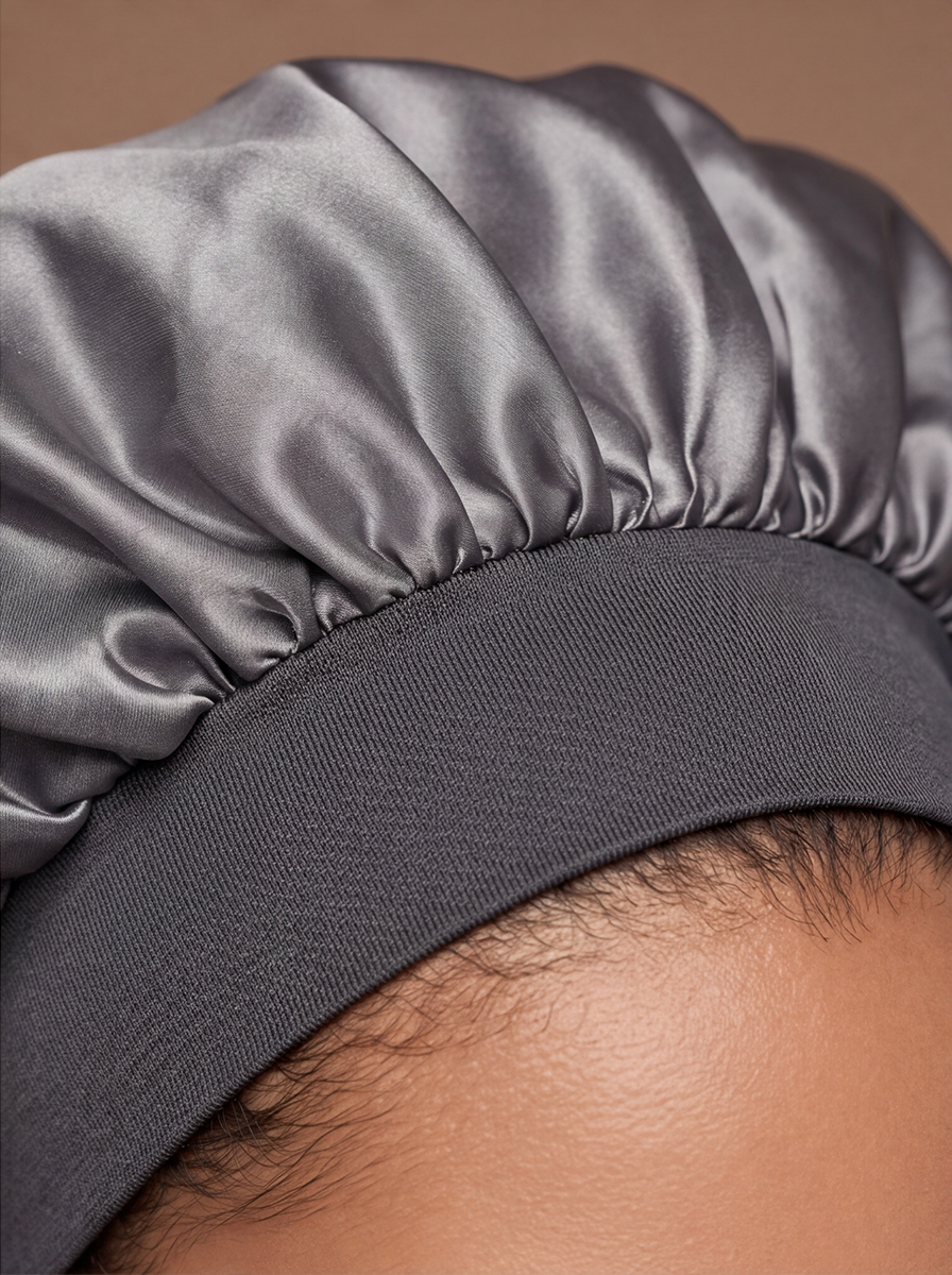 Grey Silky Bonnet