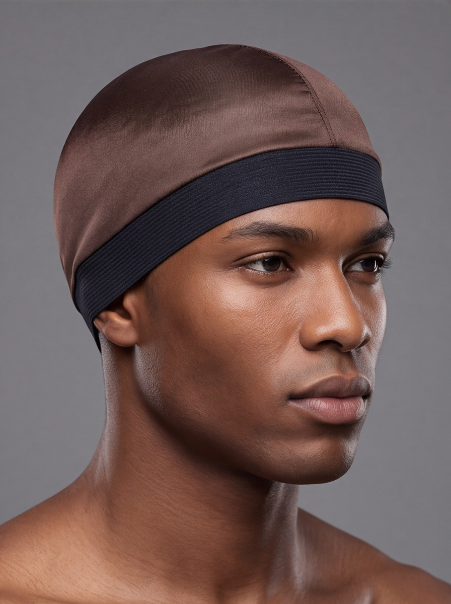 Brown Skull Cap