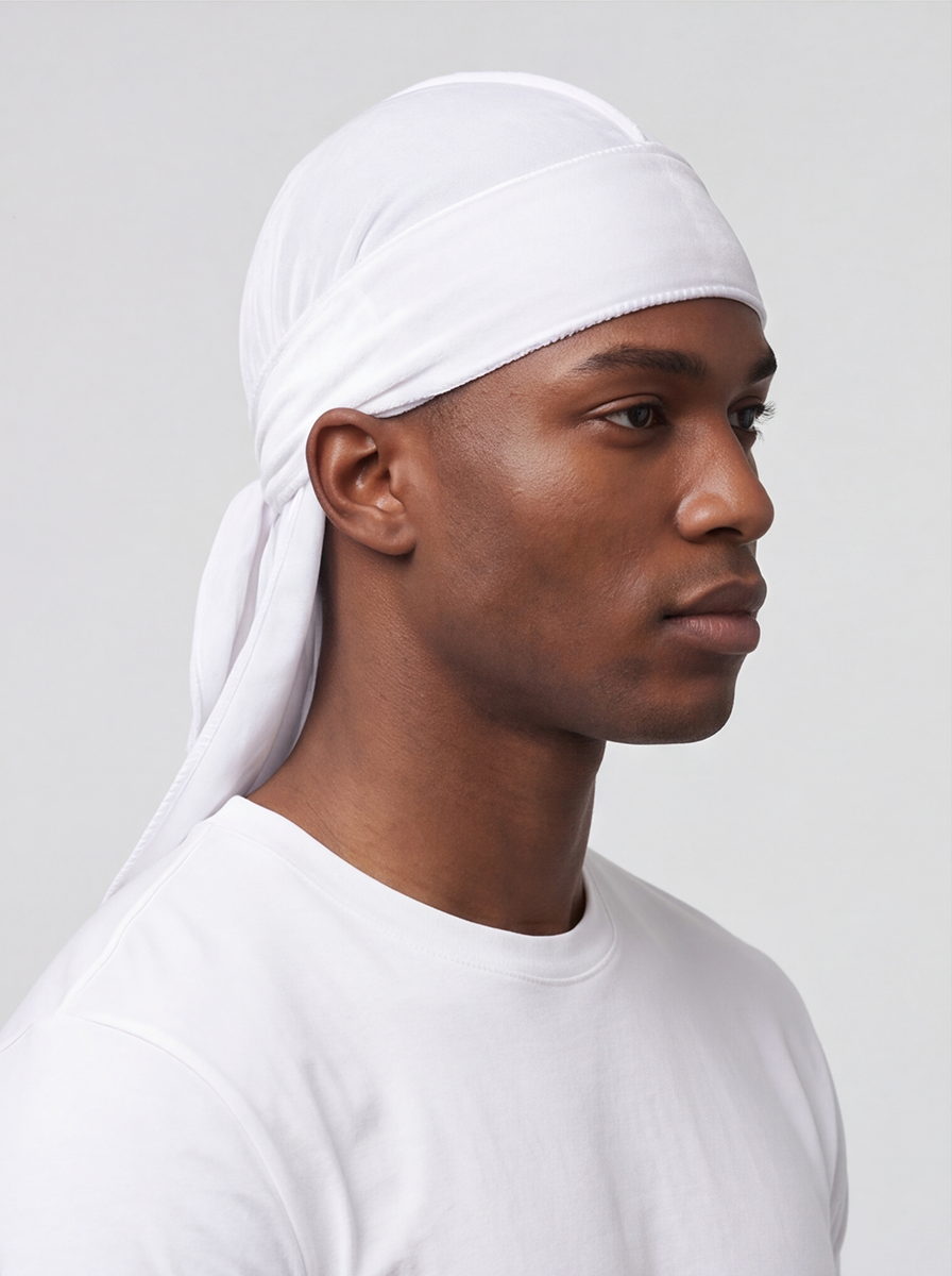 White Velvet Durag