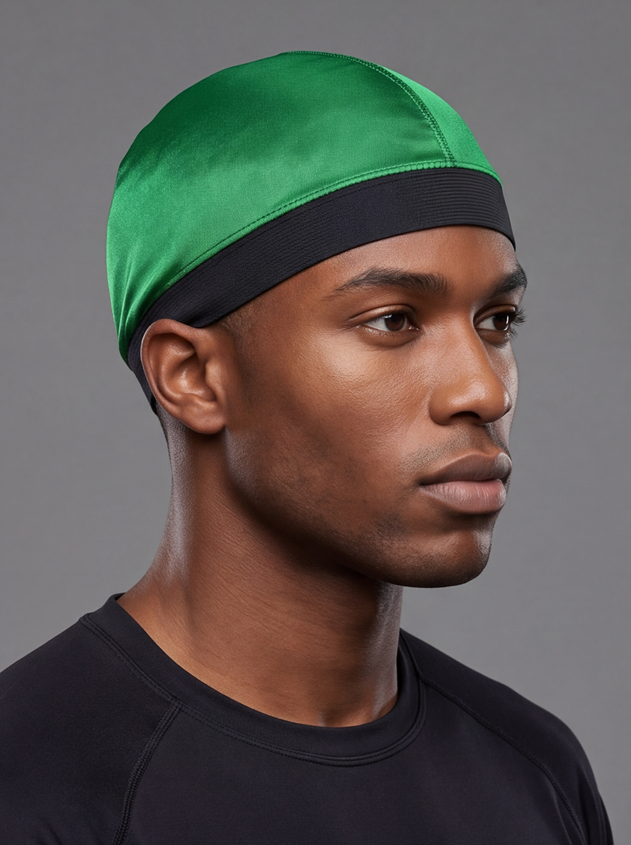 Green Skull Cap