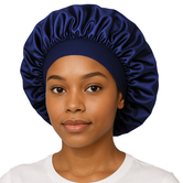 Blue Silky Bonnet