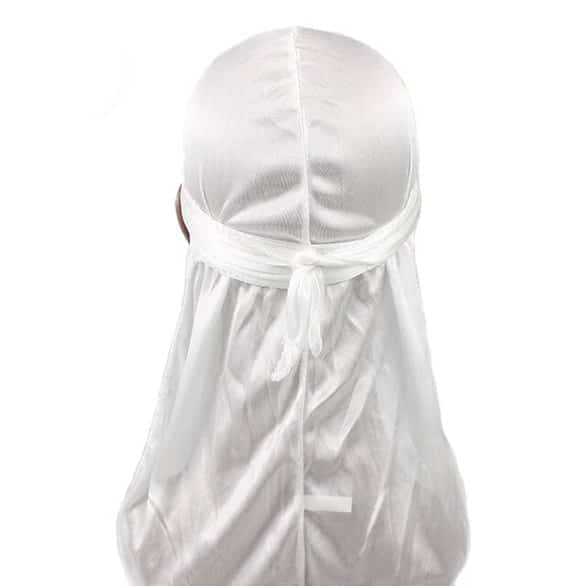 White Satin Durag