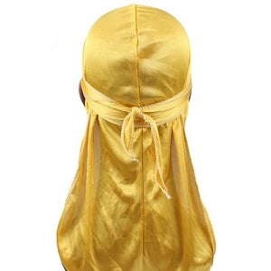 Yellow Satin Durag