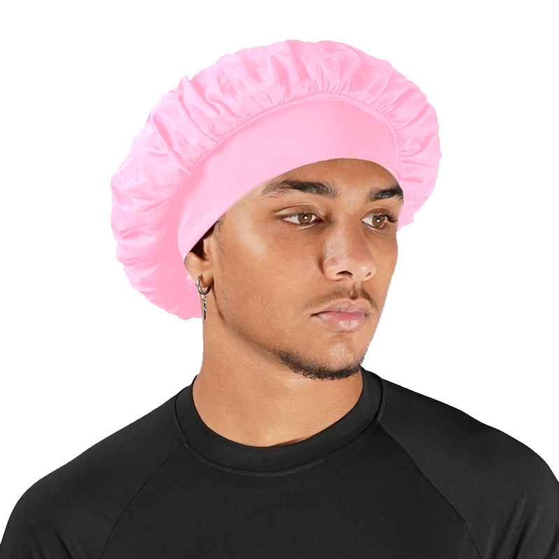 Pink Silky Bonnet