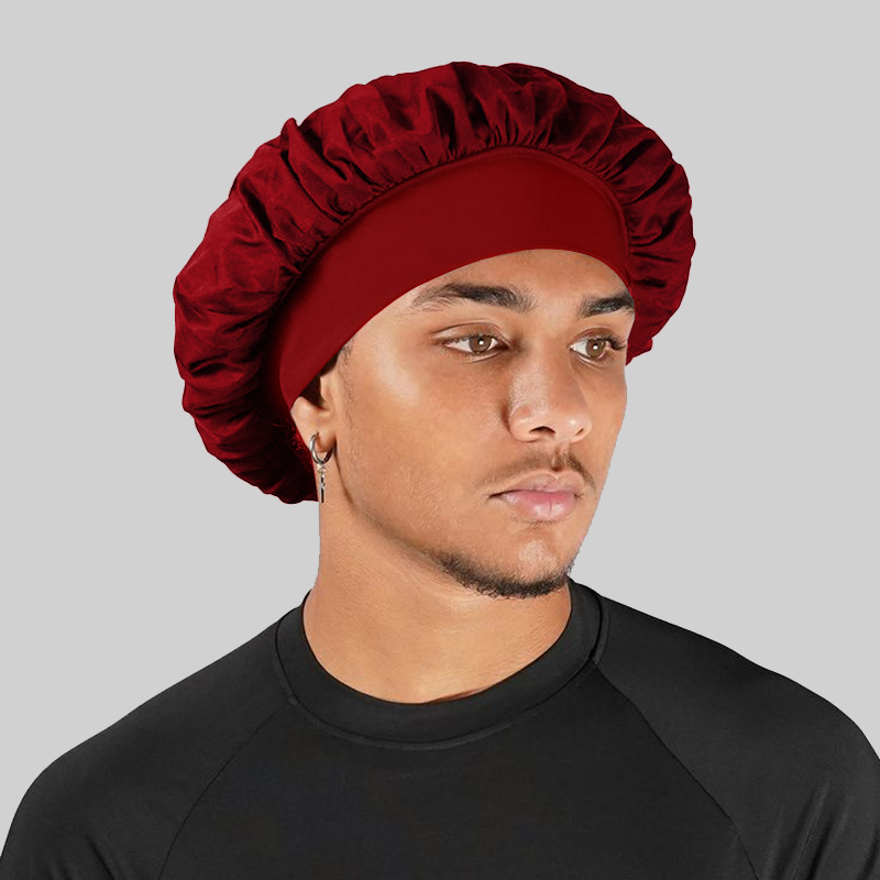 Red Silky Bonnet